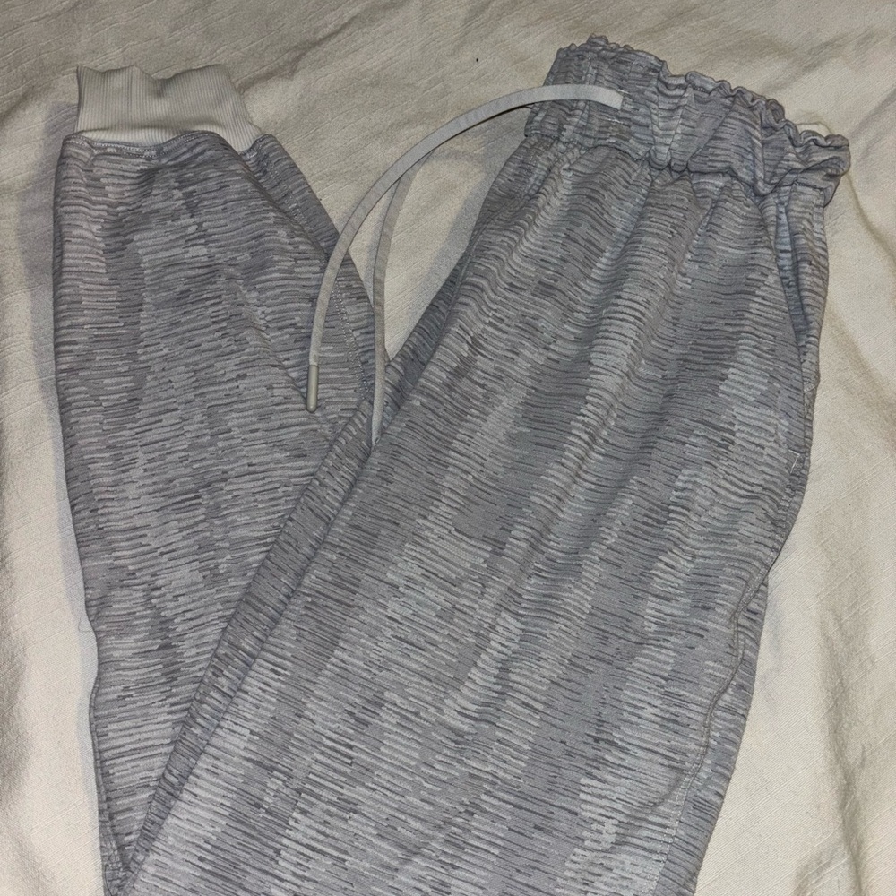 LuluLemon Stretch High Rise Jogger Grey Size 2